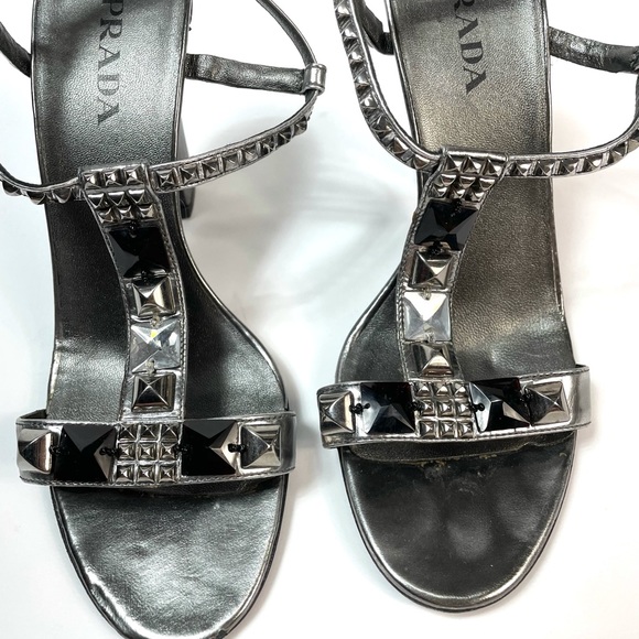 Prada metallic heels - 38.5 - Picture 4 of 5